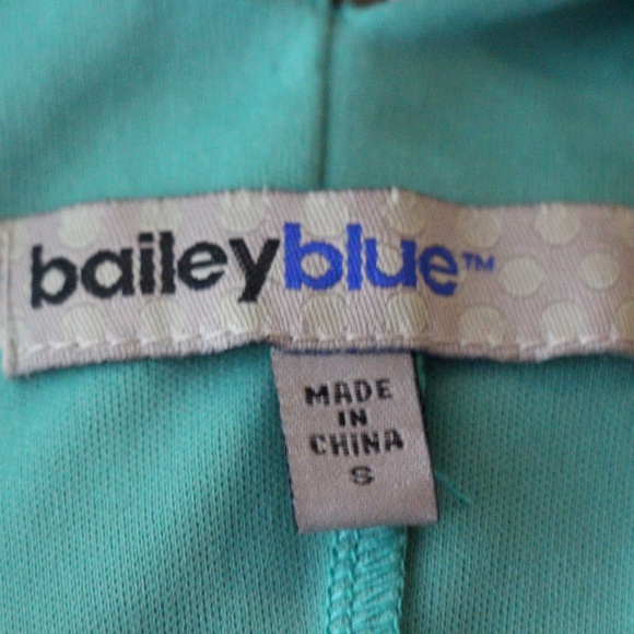 BAILEY BLUE Teal & Purple Paisley Halter Dress - Picture 8 of 8